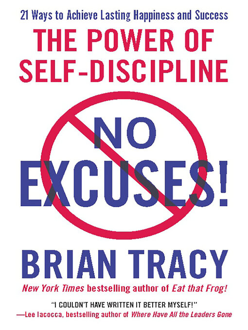 Title details for No Excuses! by Brian Tracy - Wait list